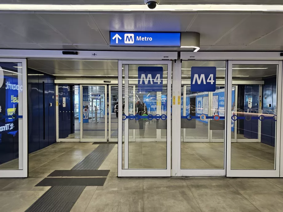Vägbeskrivning till tunnelbanestationen