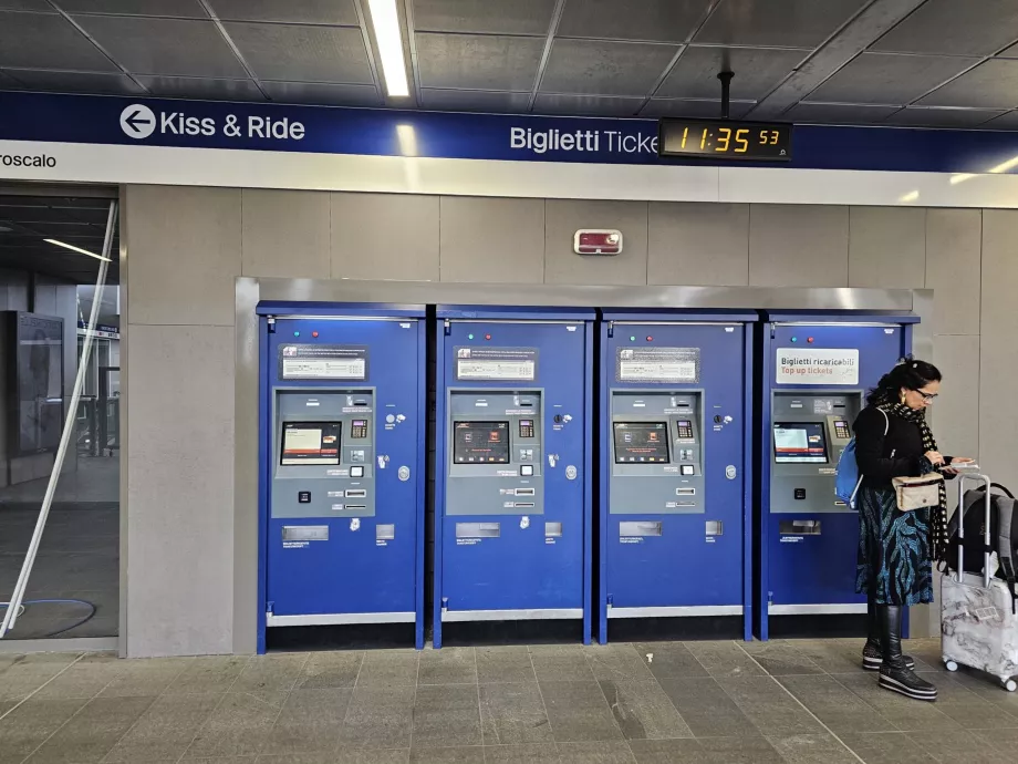 Biljettautomater för kollektivtrafik