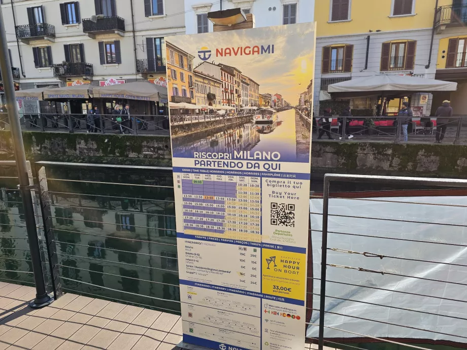 Båttur på Navigli