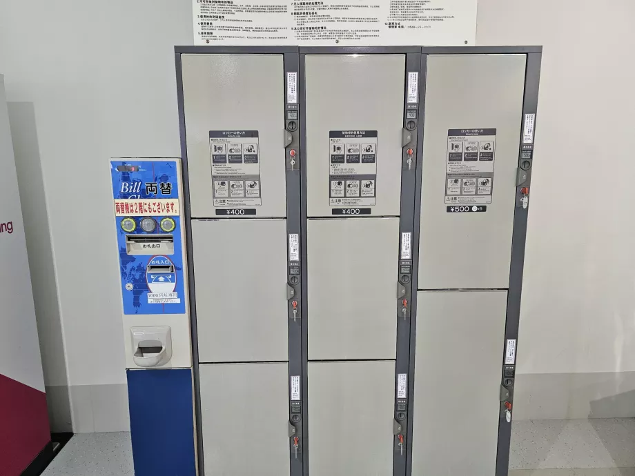 Skåp för förvaring av bagage