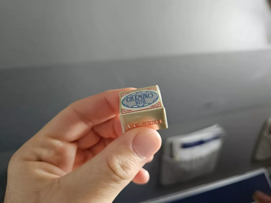 Choklad före landning