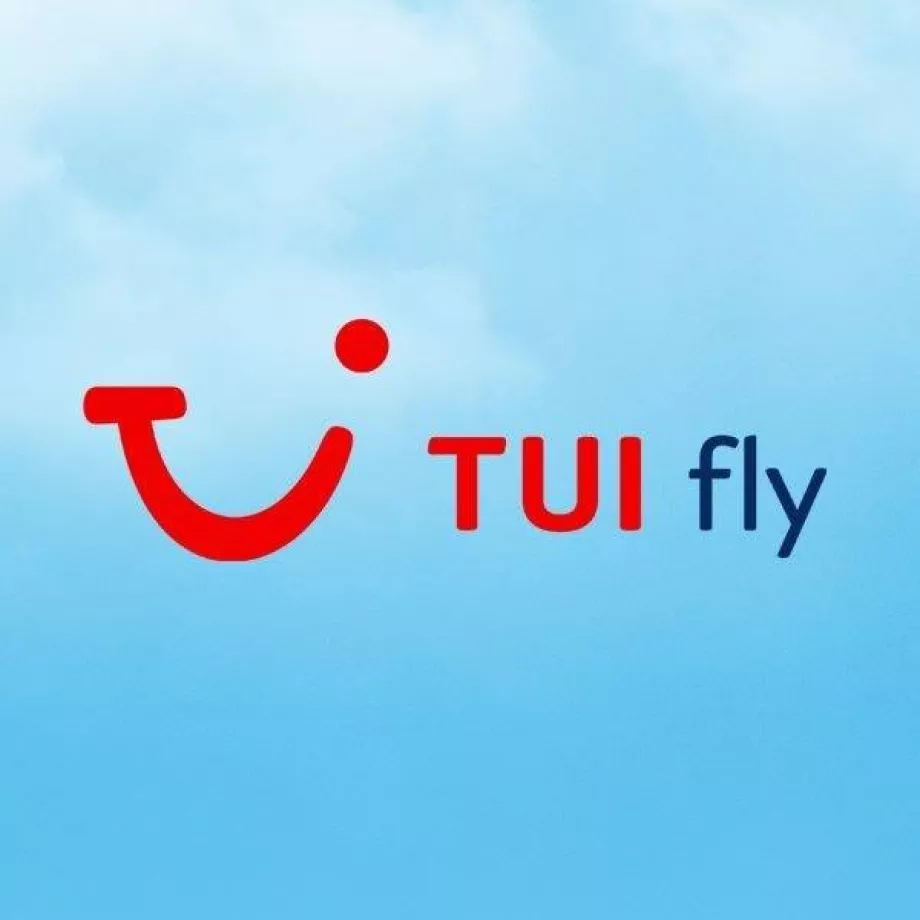 Tui flyger Belgiens logotyp