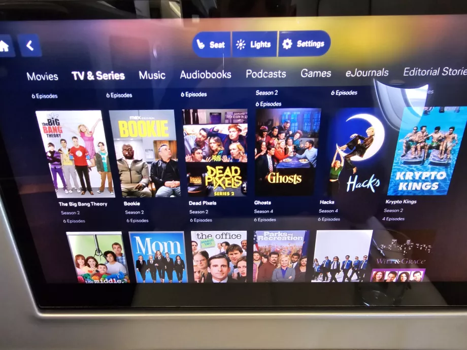 IFE, serieerbjudande