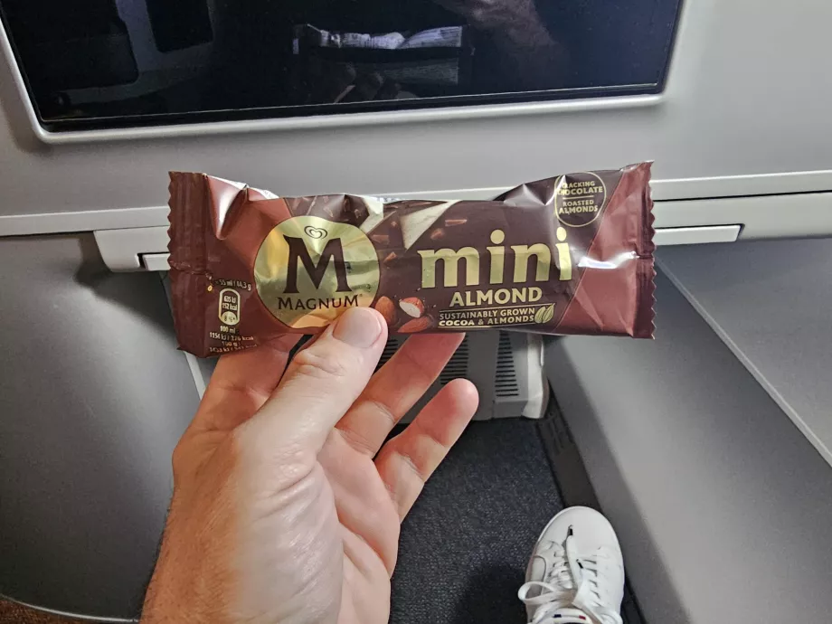 Glass före landning