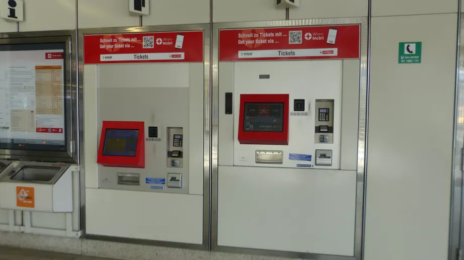 Wiener Linien automatiska maskiner