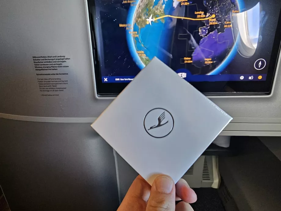 Choklad före landning