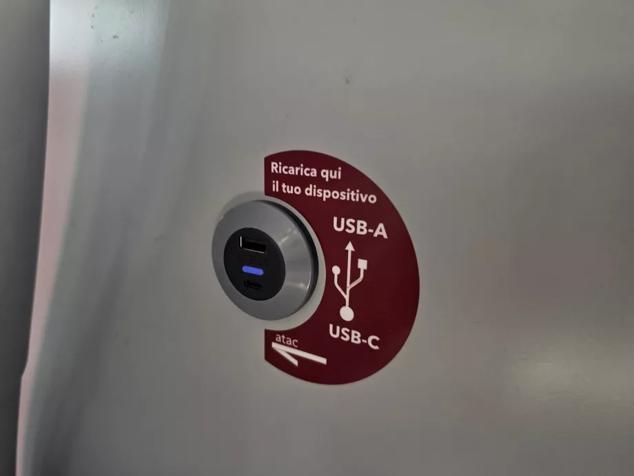 USB-kontakter i bussar