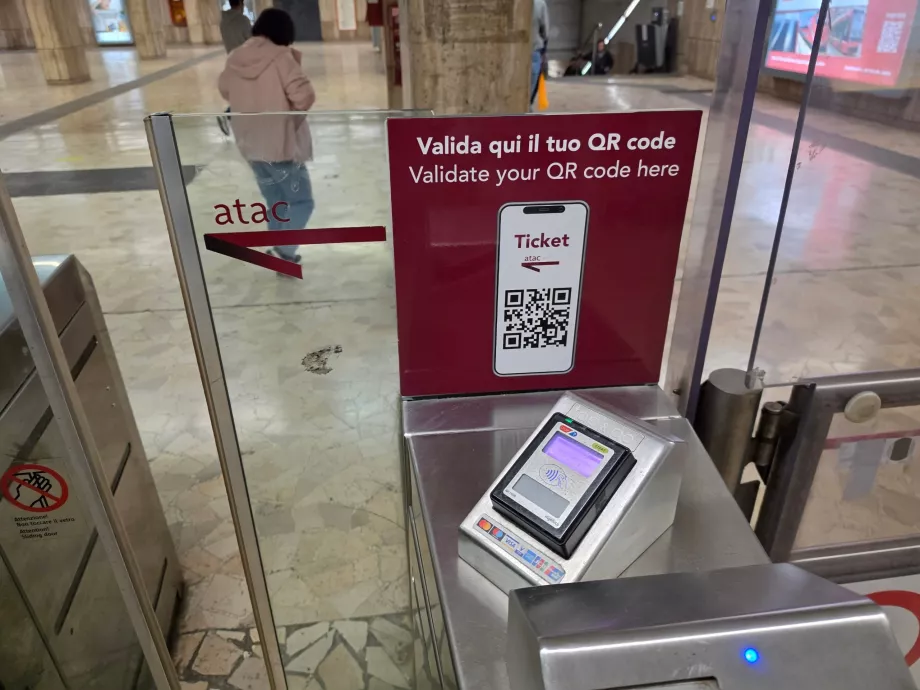 Kontaktlös biljettbetalning i tunnelbanan