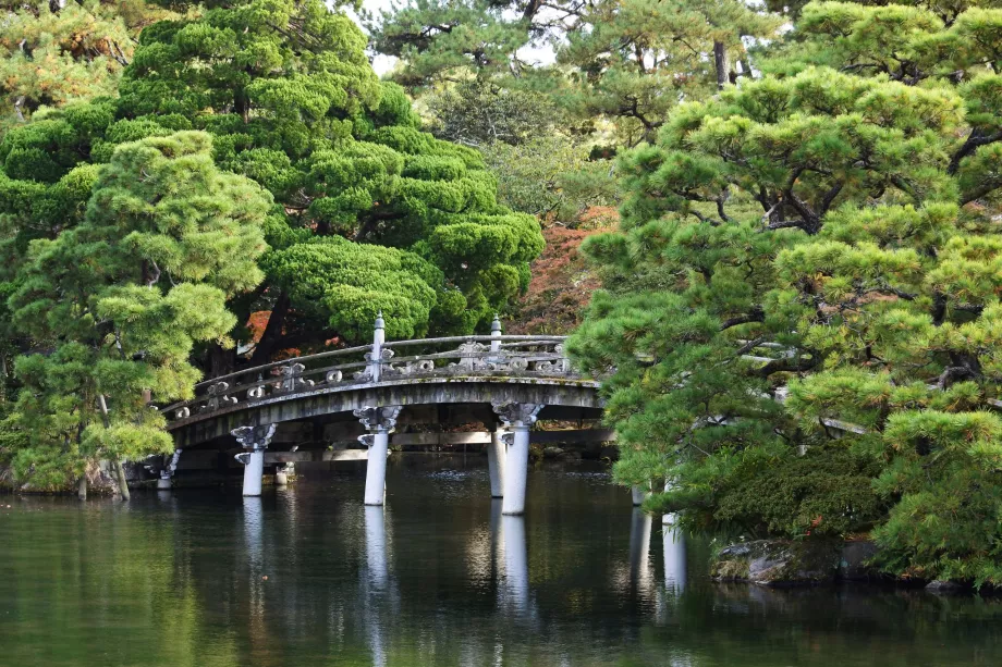 Kejsarpalatsets trädgårdar i Kyoto