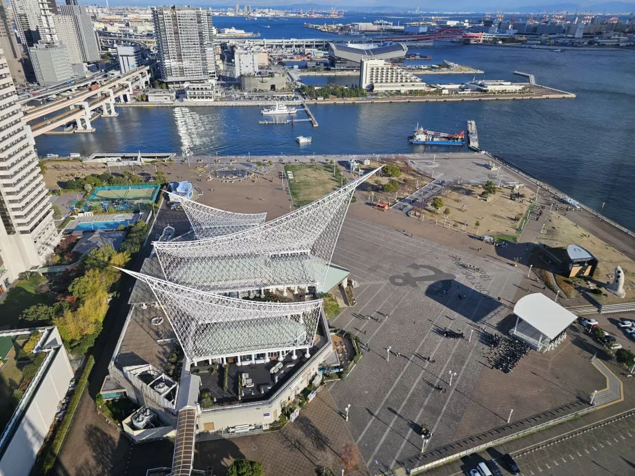 Utsikt från Kobe Port Tower