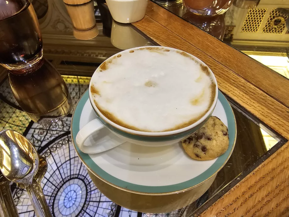 Cappucino vid frukost