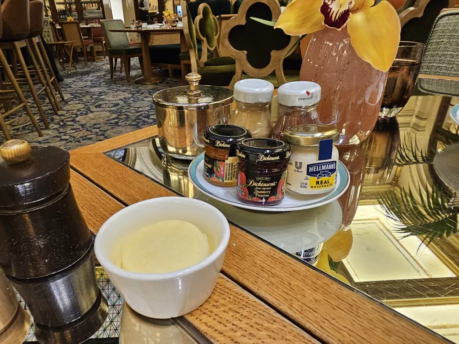 Marmelader och smör