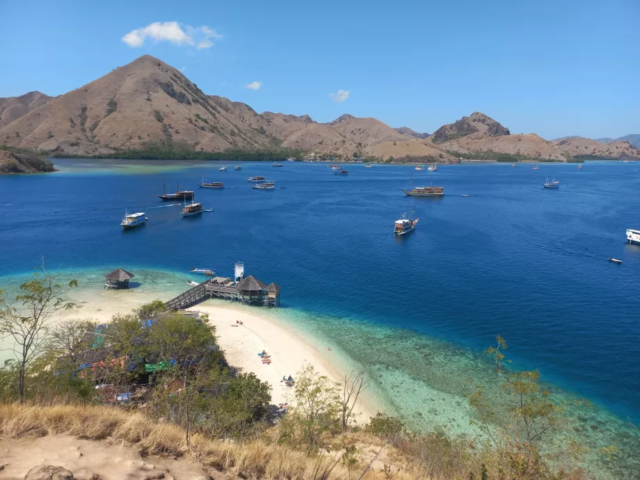 Ön Kanawa, Komodoöarna, Indonesien
