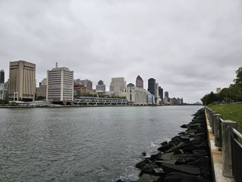 Promenad på Roosvelt Island