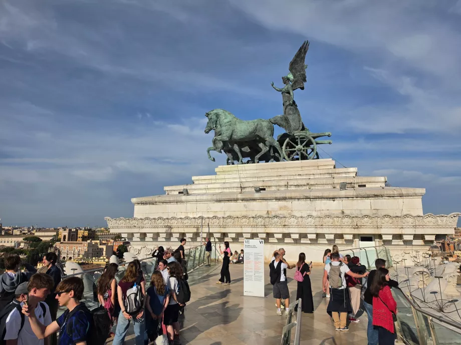 Altare della Patria, betald del
