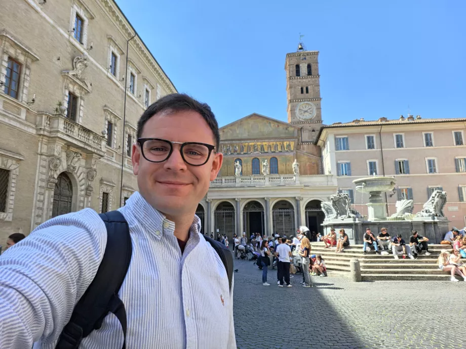 Jag i Trastevere