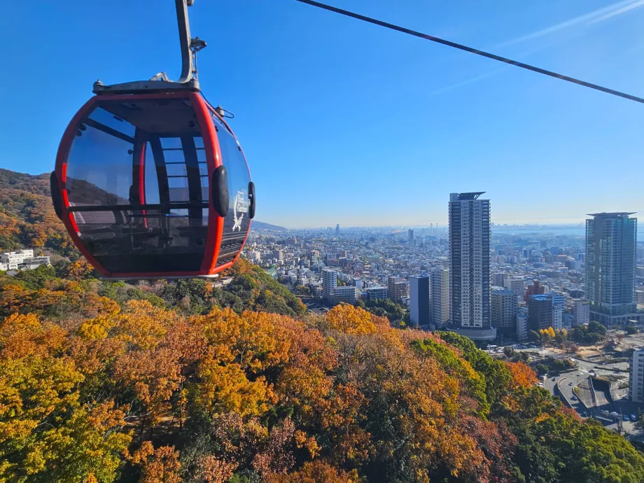 Utsikt från linbanan