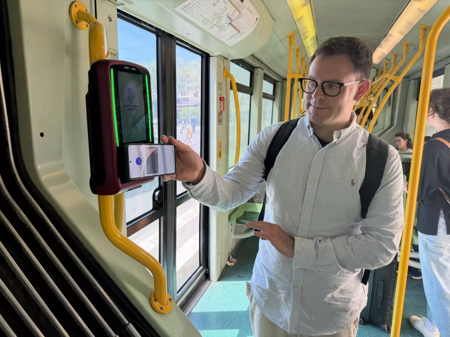 Betalning med kort i kollektivtrafiken