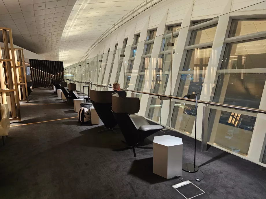 Transitlounge i Abu Dhabi