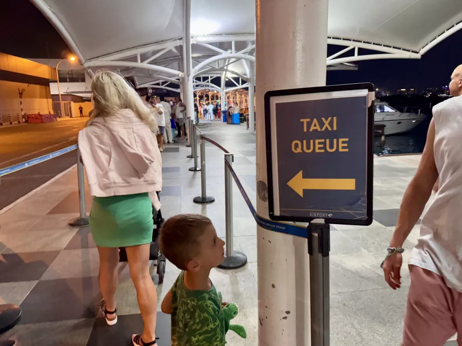 Taxi flygplats Malé