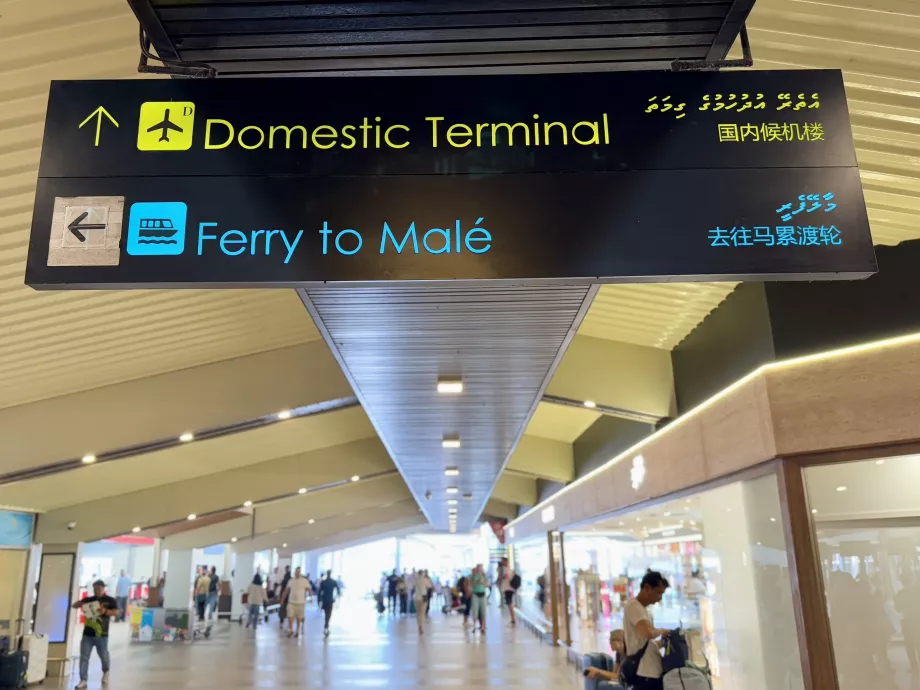 Transfer till inrikesterminal