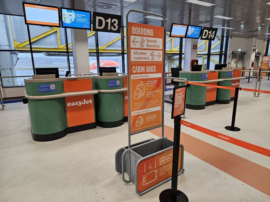 Mall, större handbagage