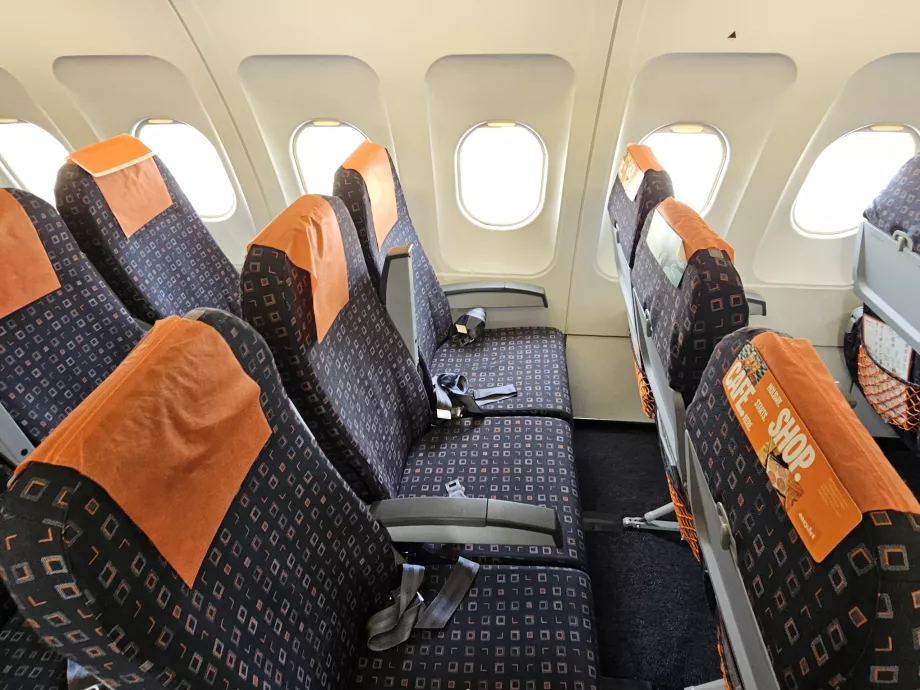 Sittplatser på easyJet