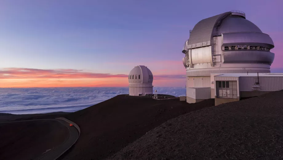 Teleskop på Mauna Kea