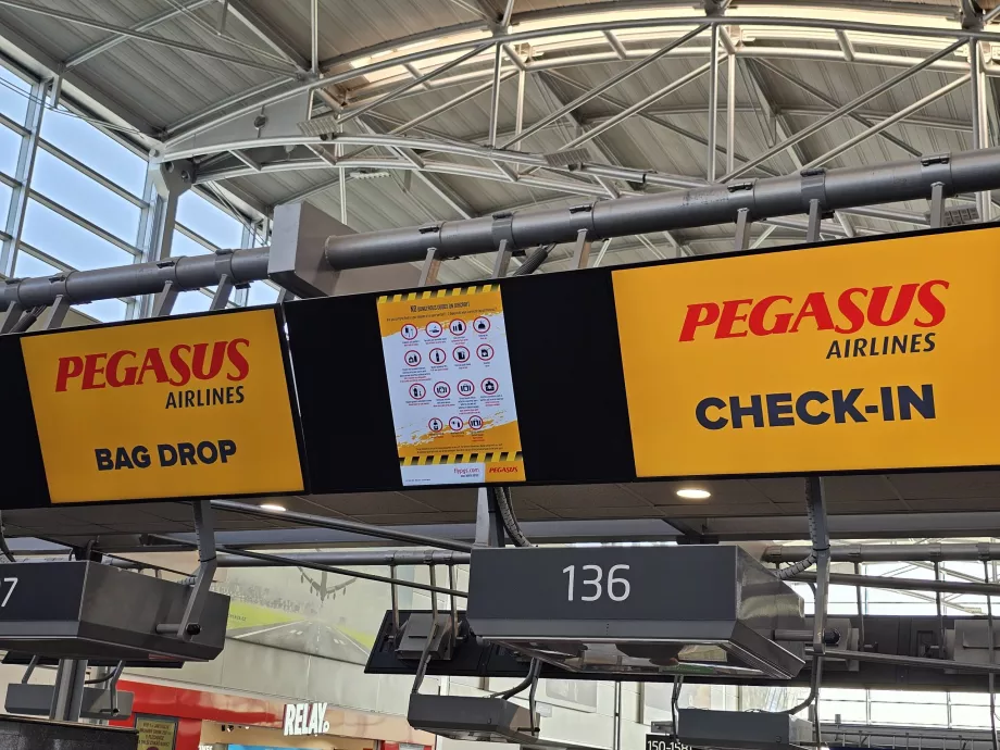Incheckning på flygplatsen