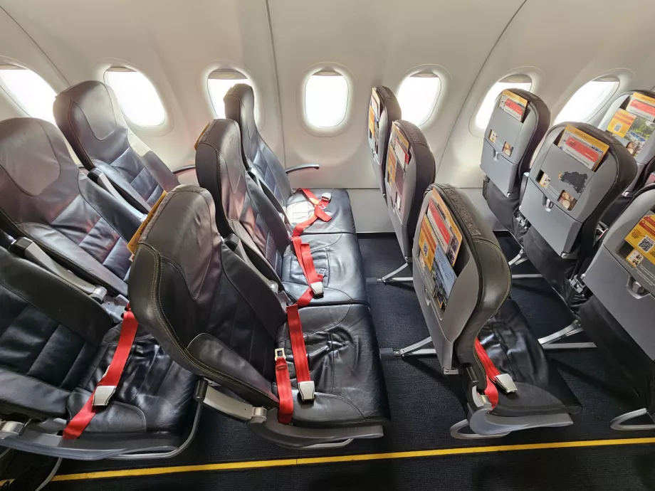 Sittplatser, Pegasus Airlines