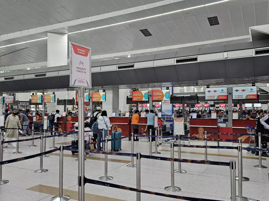 Incheckning Air India Express