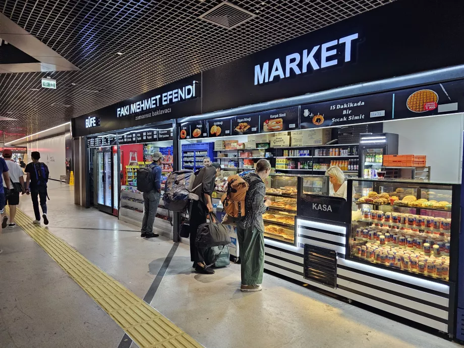 Minimarket nära tunnelbanestationen