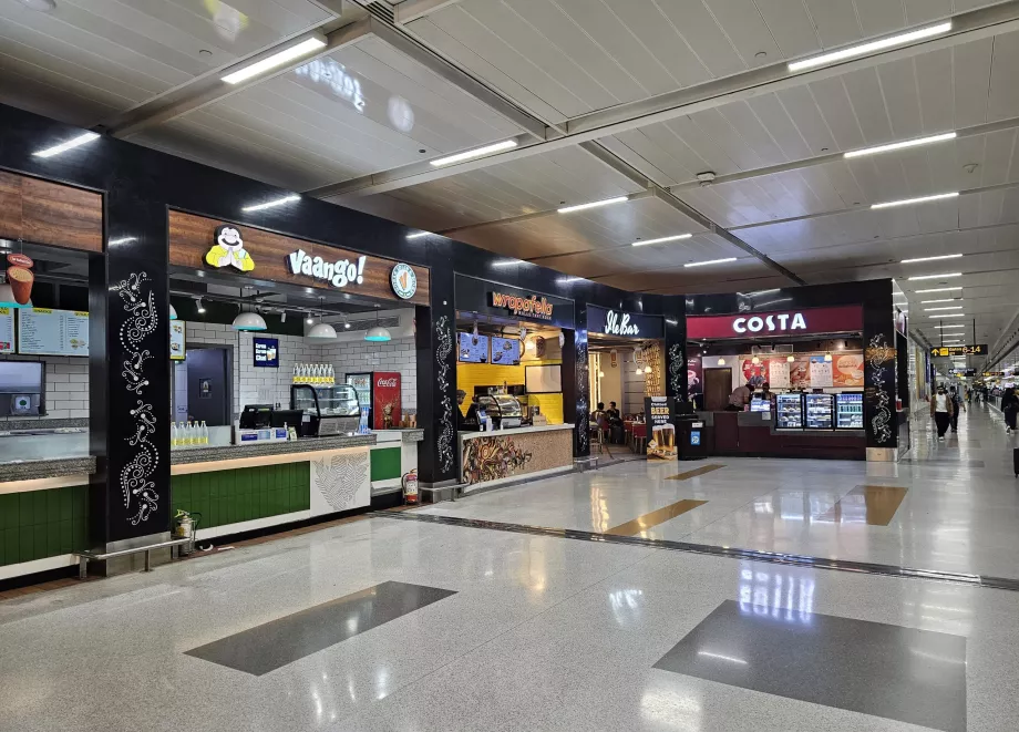 Förfriskningar i Terminal 3, transitzonen