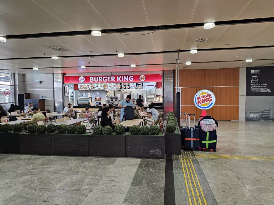 Burger King, allmänt ankomstområde