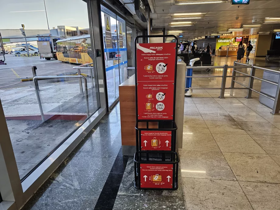 Mall för handbagage