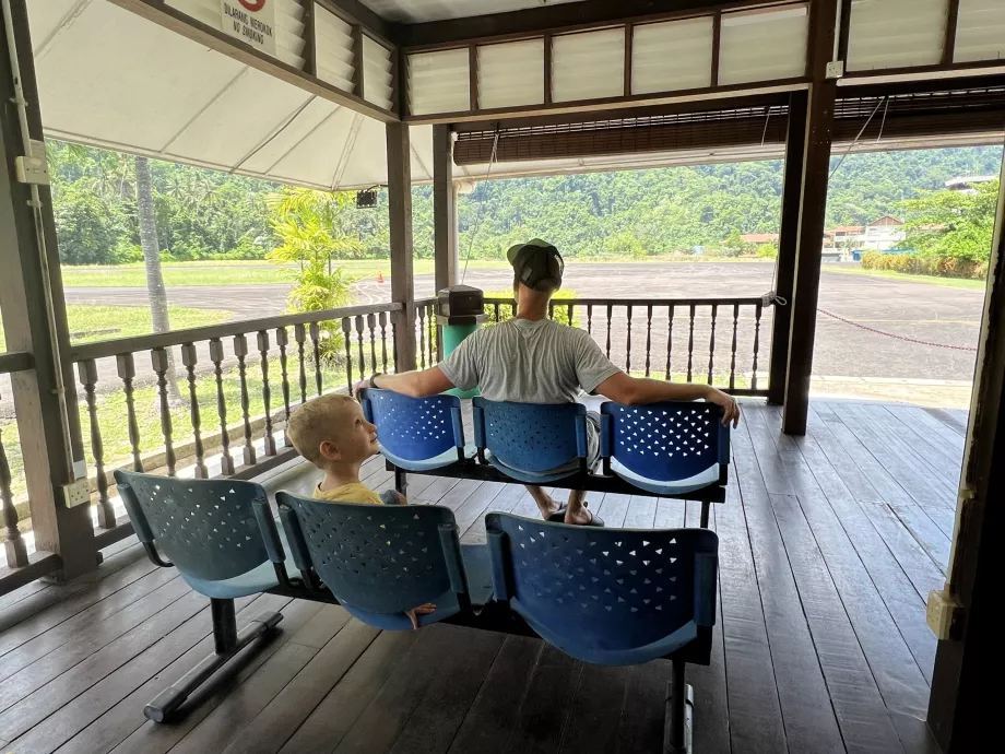 Tioman flygplats incheckningshall