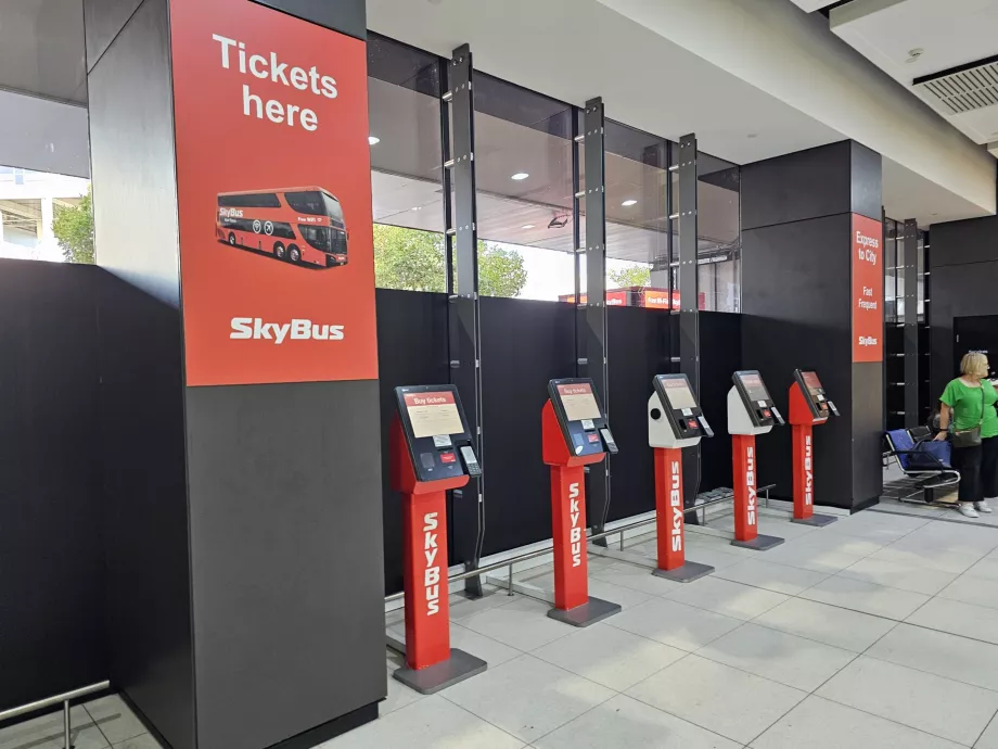 Skybus biljettautomater