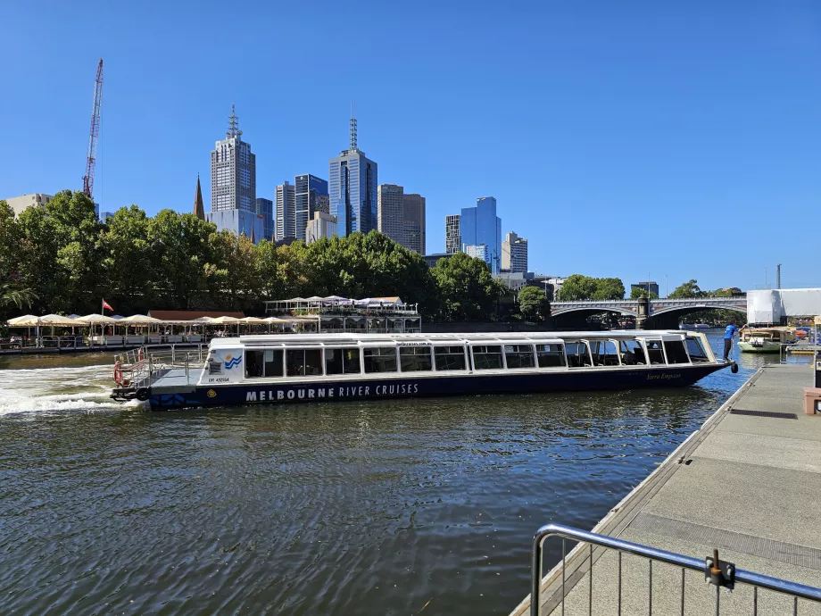 Kryssningar på Yarra River