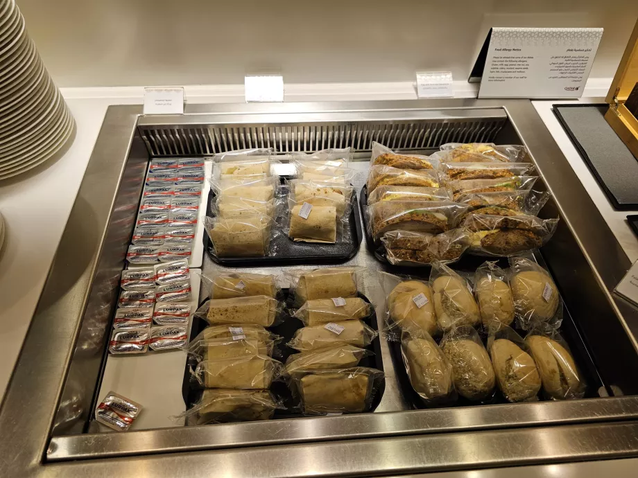 Inslagna baguetter och wraps