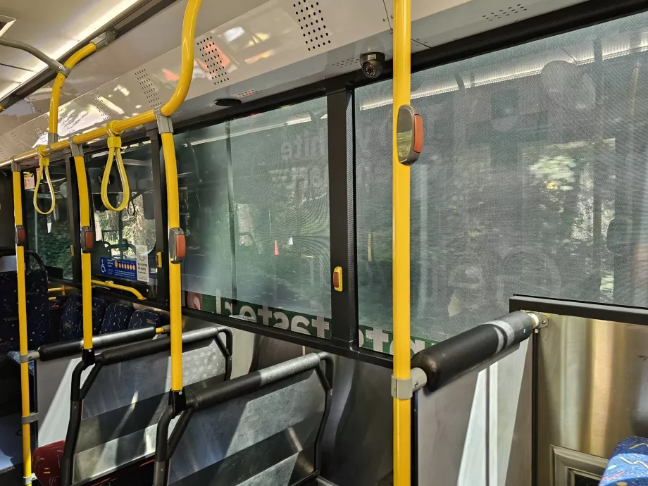 Stoppknapp på bussen