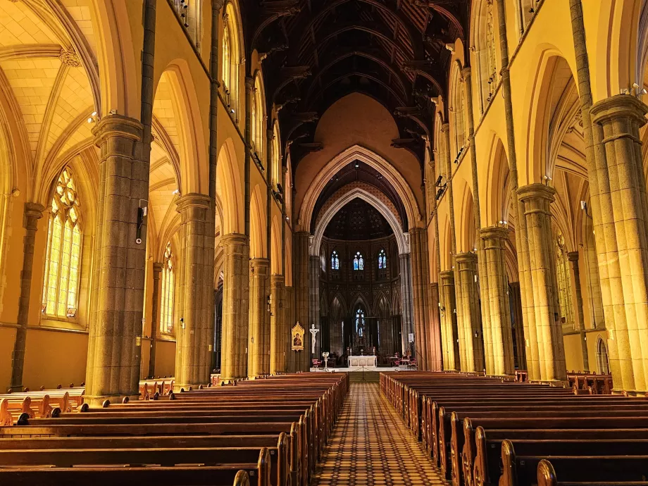 Interiör från St Patrick's Cathedral