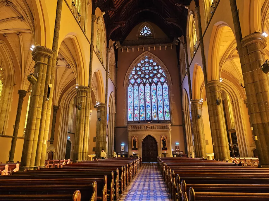 Interiör från St Patrick's Cathedral