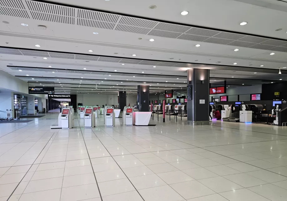 Terminal 3, incheckning