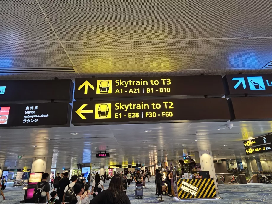 Transfer med Skytrain