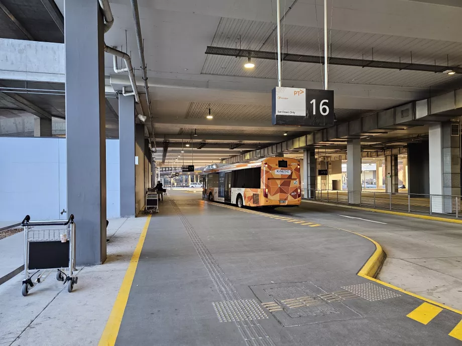 Hållplats för stadsbuss