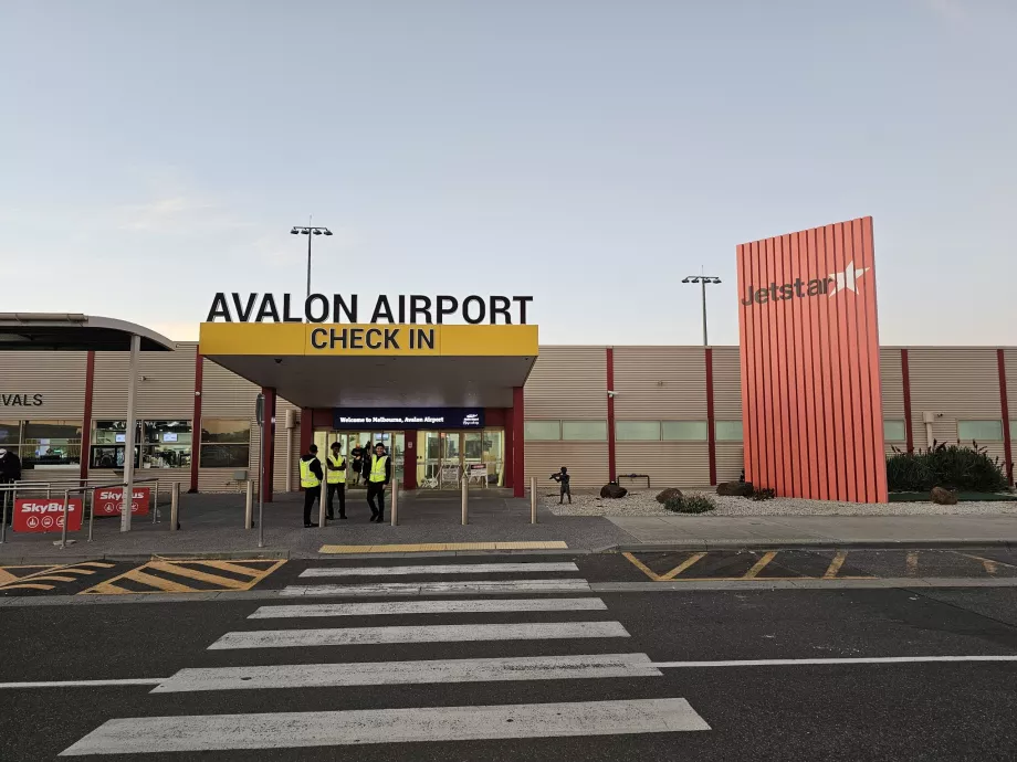 Avalon Airport Avgång Terminal