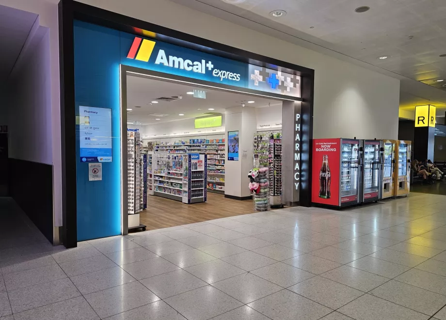 Apotek, allmänt utrymme, Terminal 2