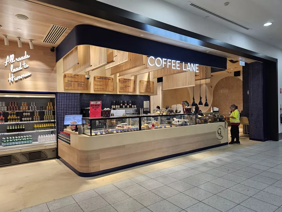 Café, allmänt område, Terminal 2
