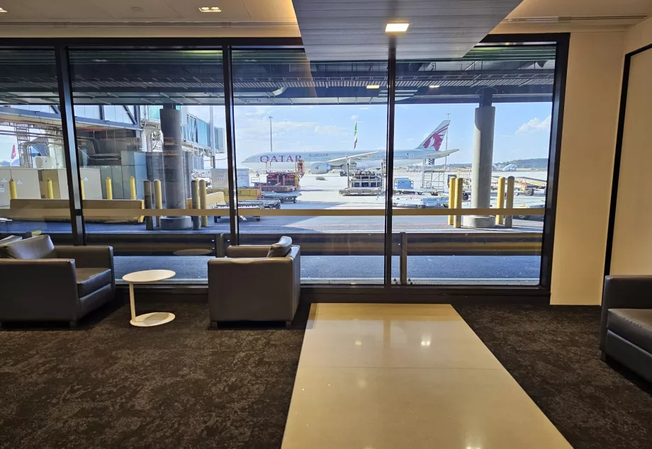 ANZ Lounge, utsikt över området