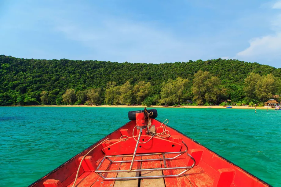 Båtar på Koh Rong
